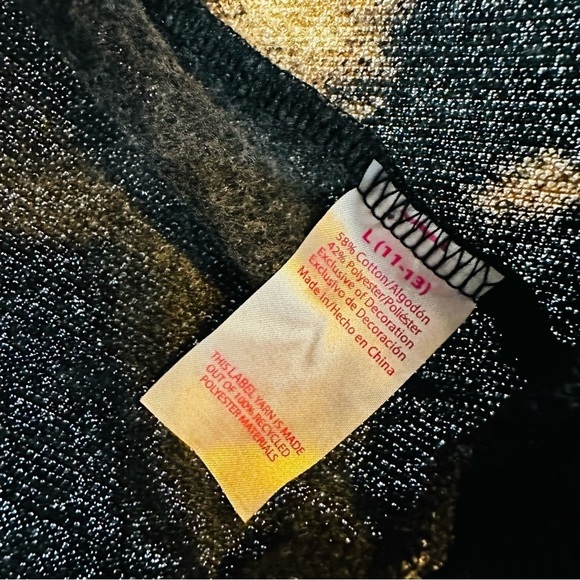 NWT NOBO Junior’s Lightweight Long Sleeve Sun/ Mushroom Graphic Sweatshirt - Picture 9 of 13